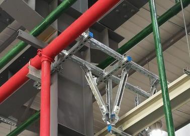钦州市该抗震支架的整体式支吊架结构协调性好